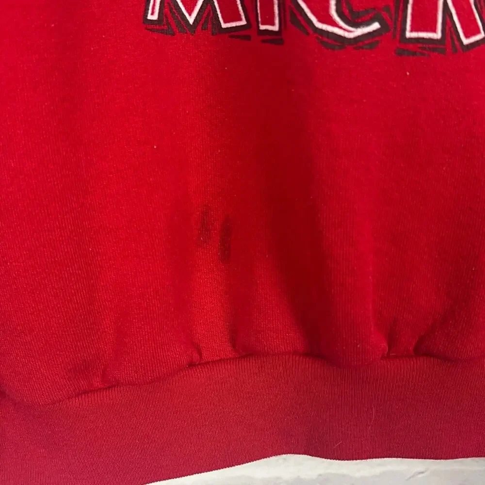 Vintage Disney Unisex XL‎ 90s Retro Kidcore Grunge Mickey Pullover Sweatshirt